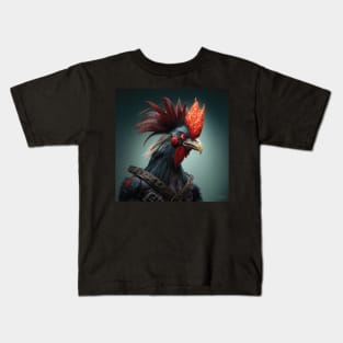 rooser punk guardian side Kids T-Shirt